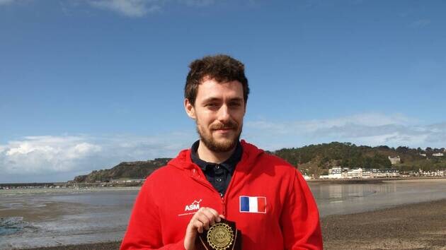 Nicolas Pommies a découvert les sports de mémoire en 2023 et décroché le titre de champion de France, les 16 et 17 mars 2024, à Rennes.